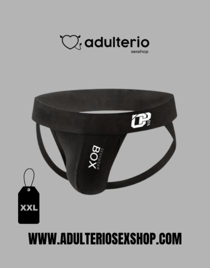 JOCKSTRAP NEGRO TALLA XXL