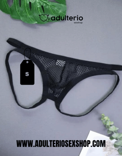 JOCKSTRAP MALLA NEGRO TALLA S