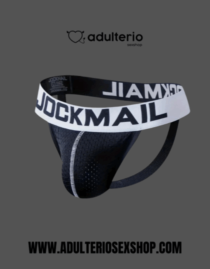 JOCKSTRAP BLACK AND WHITE TALLA M