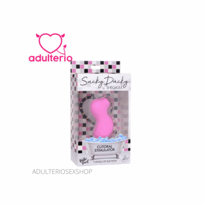 PINK INMI – SHEGASM SUCKY DUCKY CLITORAL STIMULATOR – PINK