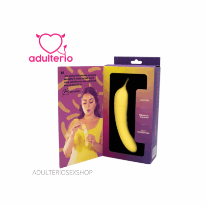 BANANA CREAM Air Pulse & G Spot Vibrator