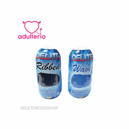 DELITE POCKET STROKER MASTURBATOR – BLUE