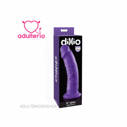 DILLIO 9" POTENTE VENTOSA - MORADO
