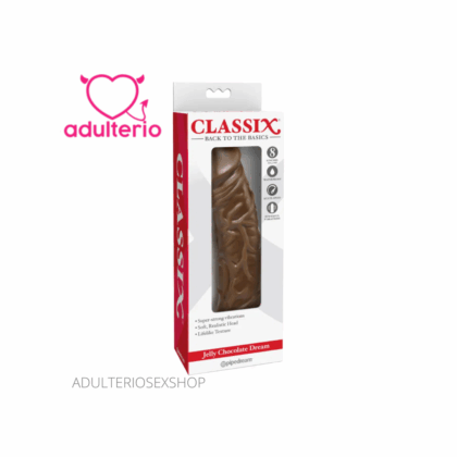 VIBRADOR CLASSIX  Jelly Chocolate