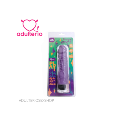 VIBRADOR RECARGABLE PLAYSURE – TARSY 20 CM – PURPLE