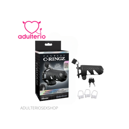 Fantasy C-Ringz Remote-Controlled Vibrating Cock Blocker