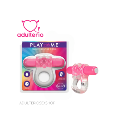 PLAY WITH ME – TEASER VIBRATING C-RING – PINK