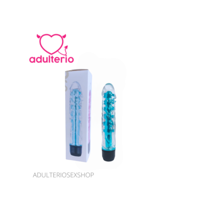 Bala Vibrador Gel Azul 17 cm | Vibrador para Adultos