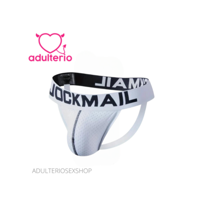 Jockstrap Blanco Talla M | Suspensorio para Hombre