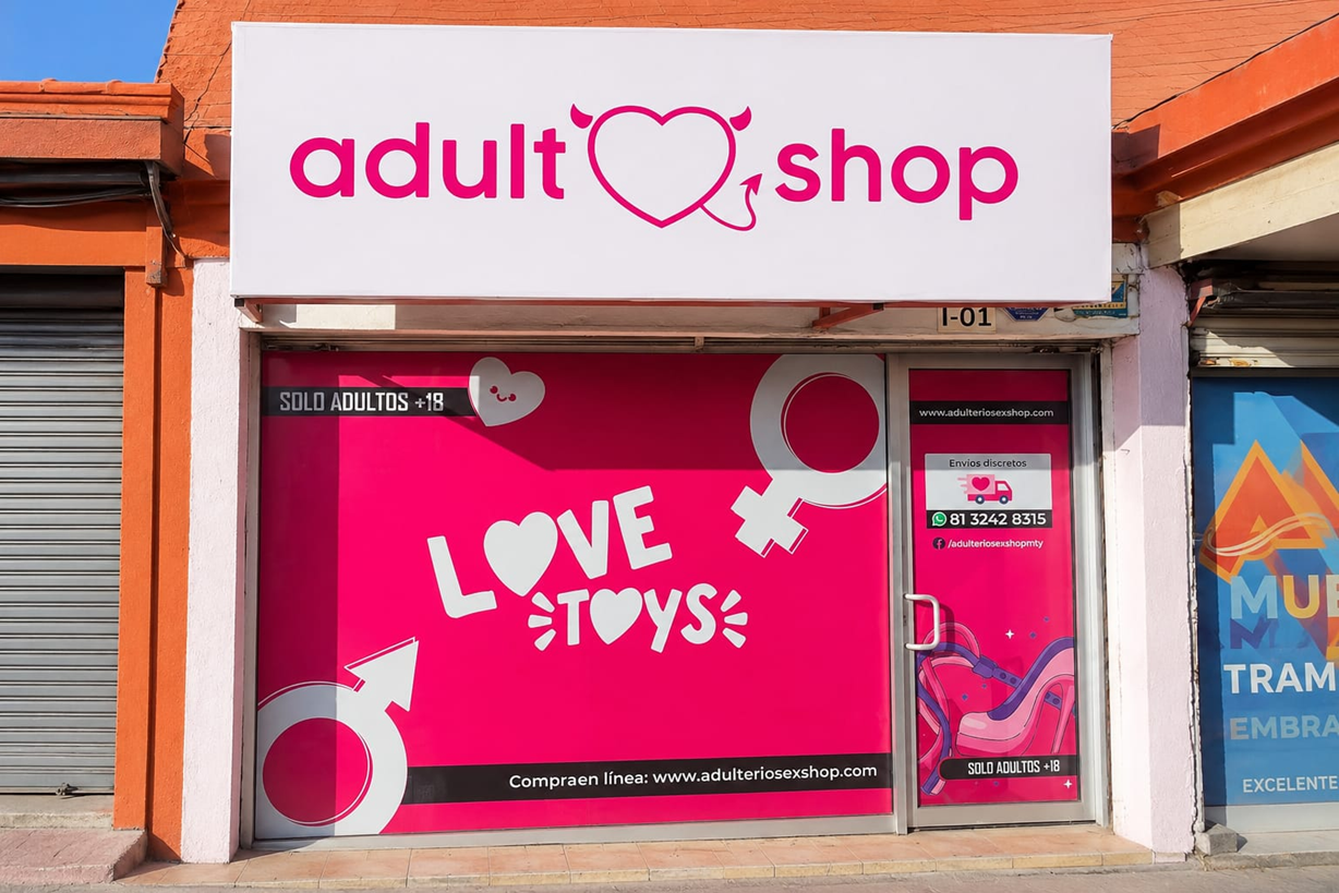 Adulterio Sexshop: de una habitación a la tienda para adultos con mejor atención en Monterrey