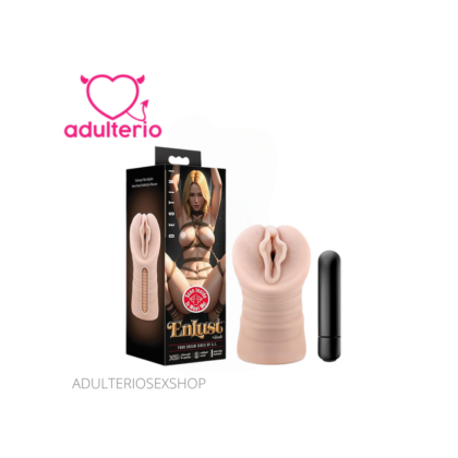 ENLUST – DESTINI- VIBRATING STROKER – BEIGE