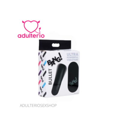 Black BG Vibrating Bullet w/ Remote