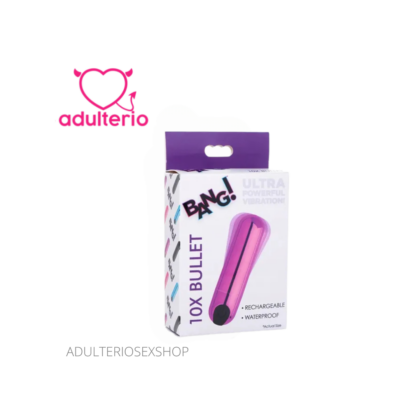 BULLET 10X BANG! RECARGABLE - PINK