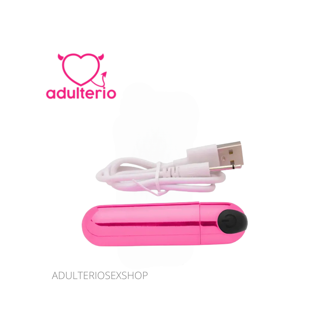 BULLET 10X BANG! RECARGABLE - PINK - Imagen 2