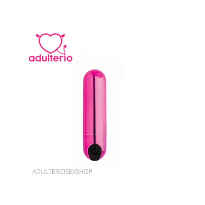 Bullet 10X Bang! Recargable Pink | Bala Vibradora USB de Silicona
