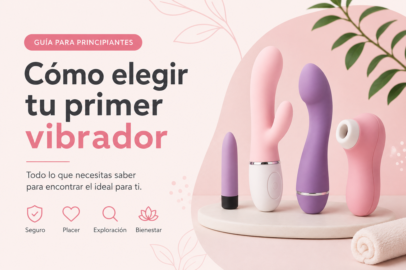 Cómo elegir tu primer vibrador: guía completa para principiantes