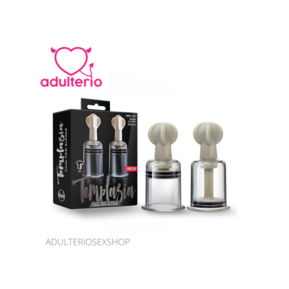 Temptasia Clit & Nipple Large Twist Suckers | Estimuladores de Succión para Clítoris y Pezones