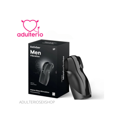 Satisfyer Masturbador Masculino Recargable con Vibración