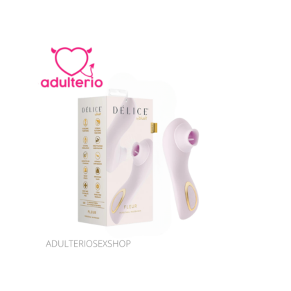 Delice | Succionador Recargable con Pulsaciones de Aire