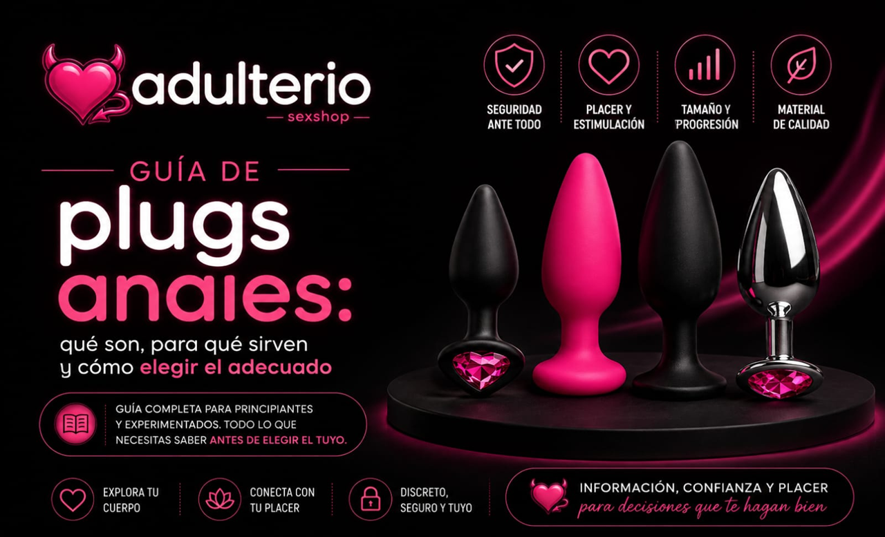 Guía de plugs anales: qué son, para qué sirven y cómo elegir el adecuado