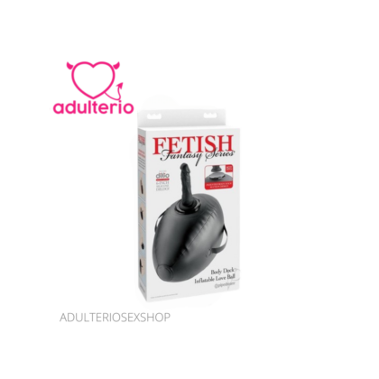 Fetish Fantasy Series | Sillon Inflable para Posicionamiento Negro