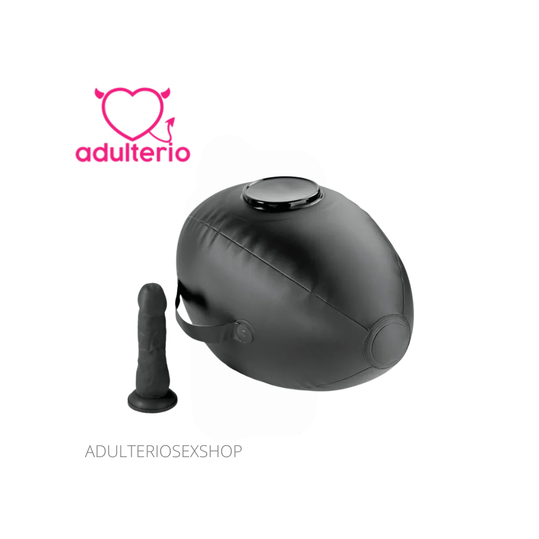 Fetish Fantasy Series | Sillon Inflable para Posicionamiento Negro - Imagen 2