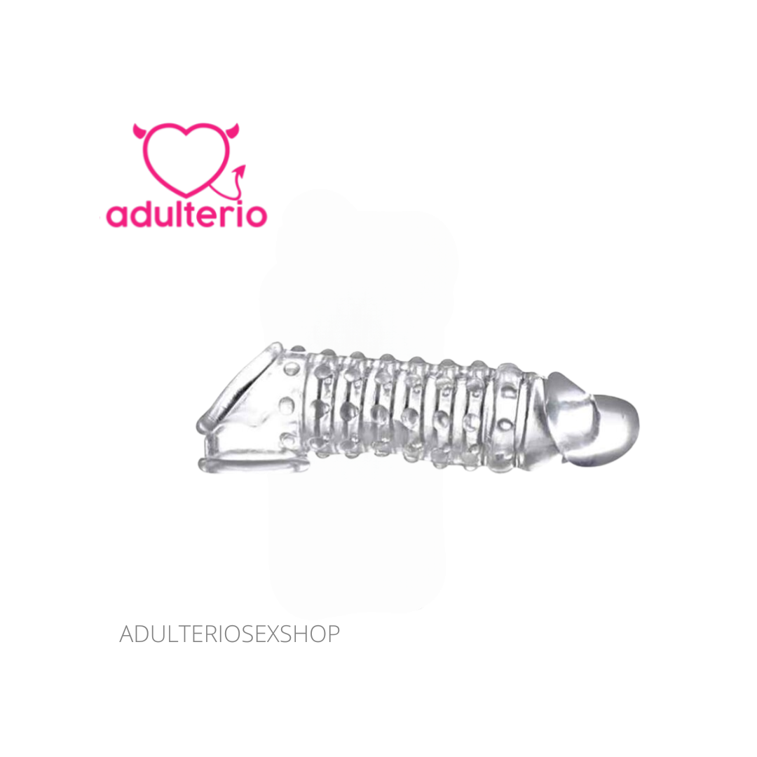 Penis Enhancer Sleeve | Funda Extensora Pene Transparente 1.5"