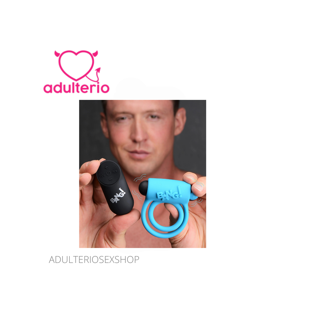 Cock Ring & Bullet Control Remoto Black | Anillo Vibrador USB - Imagen 4
