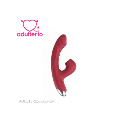 Ruby Red Jump | Vibrador Punto G con Pulsos de Aire LUXURY