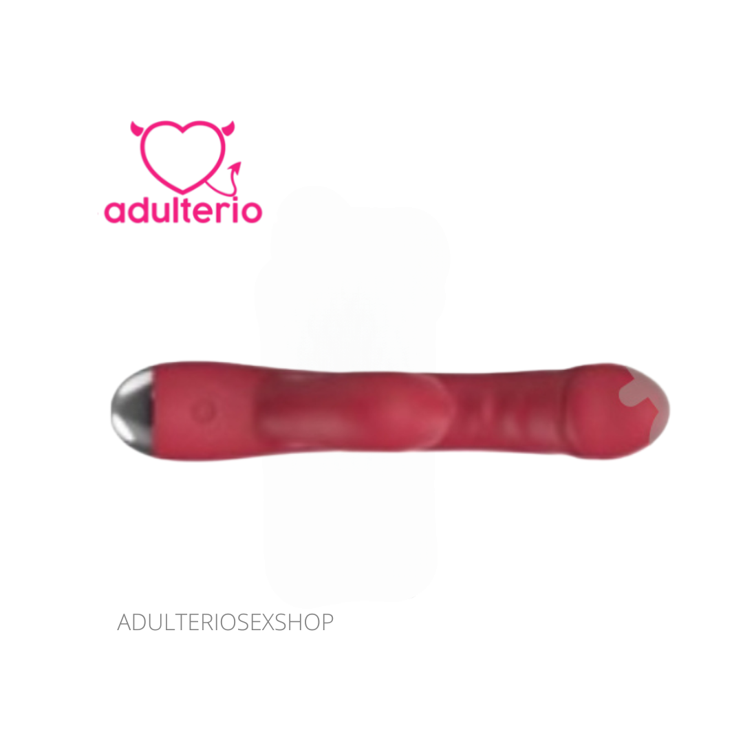Ruby Red Jump | Vibrador Punto G con Pulsos de Aire LUXURY - Imagen 2