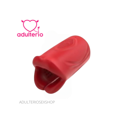 Masturbador Masculino Premium Red Dual Experience Sex oral