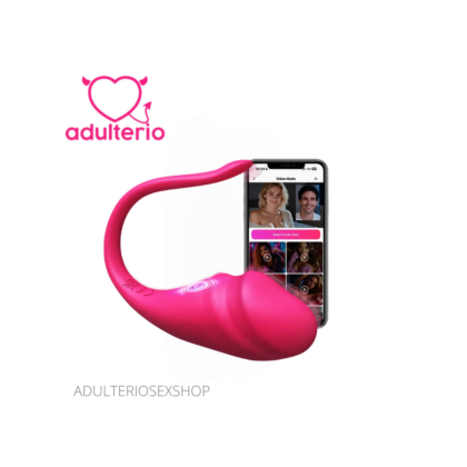 Vibrador Rosa con Textura Recargable Inteligente Punto G - APP