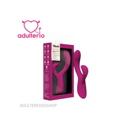Blush Quinn Burgundy | Vibrador Rabbit Recargable para Adultos