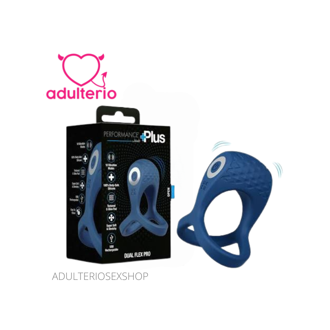 Performance Plus Flex Pro Blue | Anillo Vibrador Recargable - Imagen 5