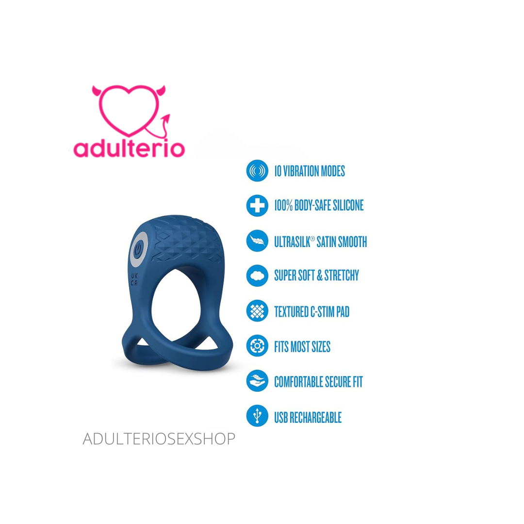 Performance Plus Flex Pro Blue | Anillo Vibrador Recargable - Imagen 3