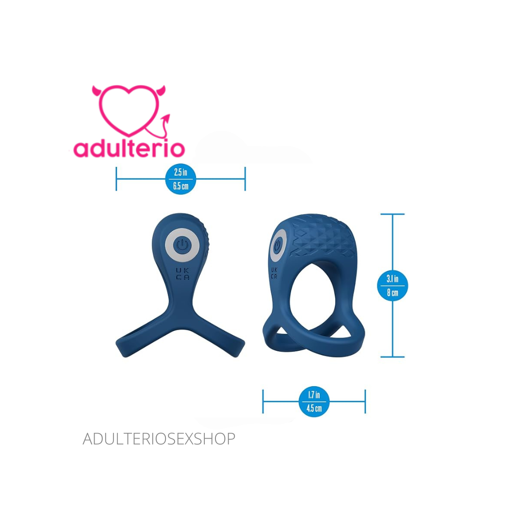 Performance Plus Flex Pro Blue | Anillo Vibrador Recargable - Imagen 2