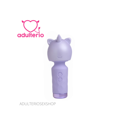 BANG! Mini Vibrador Unicornio Silicone Wand – recargable
