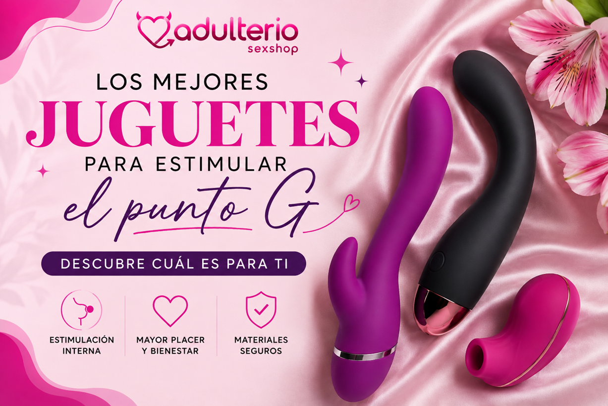 Potencia tu placer: los mejores juguetes para estimular el punto G