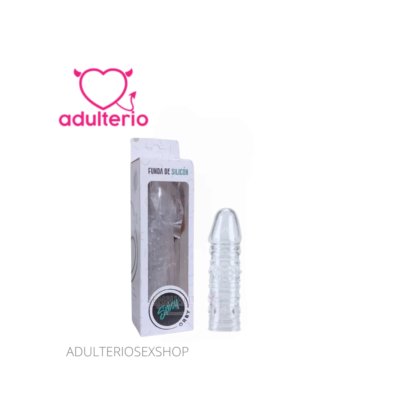Funda para Pene de Silicón Transparente Spicy Orby