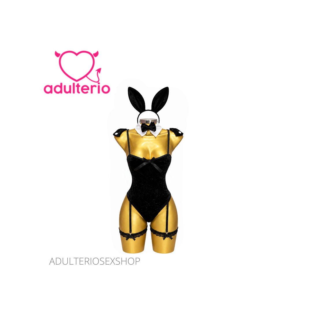 Disfraz de Conejita Playboy en Varios Colores | Lencería - Imagen 4