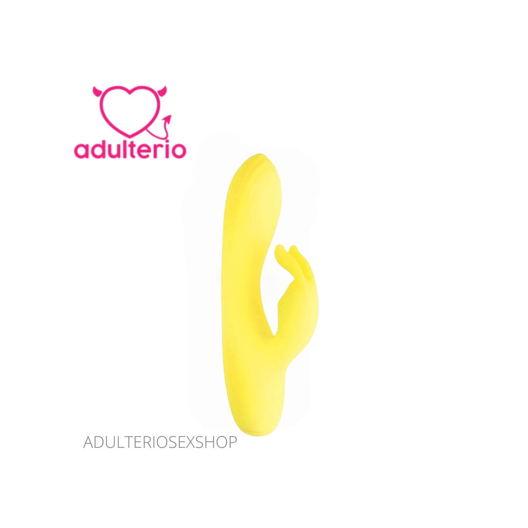Vibrador Conejito Recargable Sorbet Lemon | Discreto y Silencioso